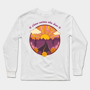 Here Comes the Sun - Retro Roadtrip Long Sleeve T-Shirt